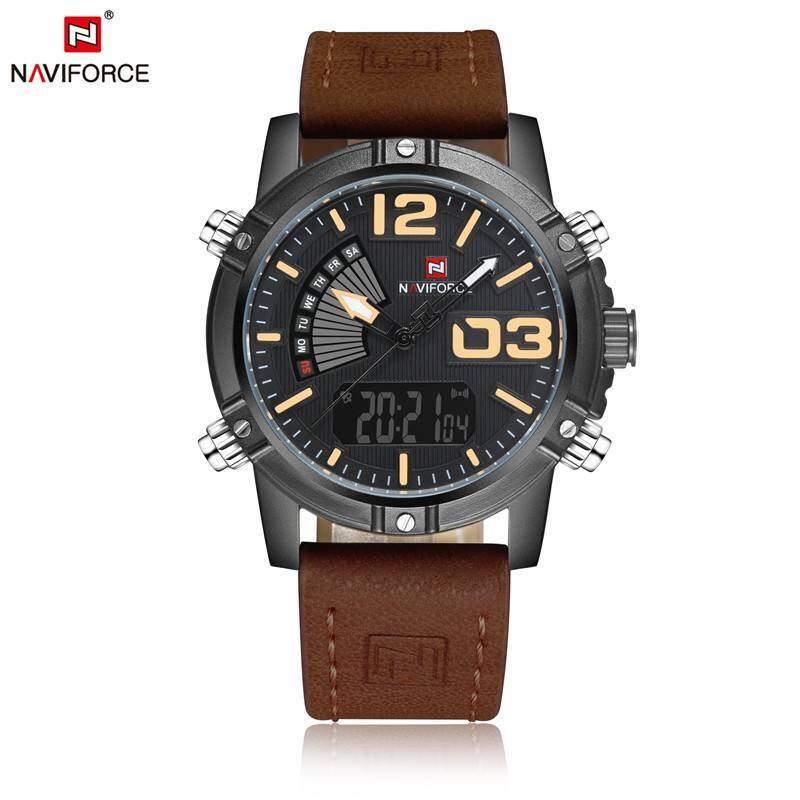 NAVIFORCE 9095 L For Men - Brown